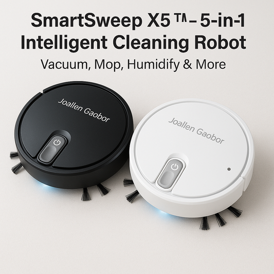 Electromax SmartSweep X5™ 5-in-1-Roboterstaubsauger – Staubsaugen, Wischen und leises Reinigen