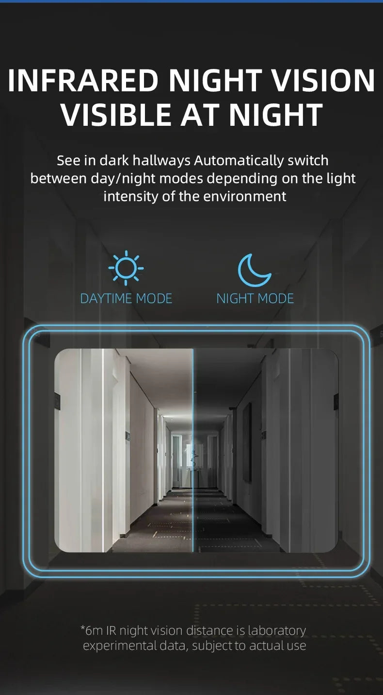 Smart Wireless Video Doorbell with Solar Charging – Waterproof, WiFi, Intercom & HD Camera