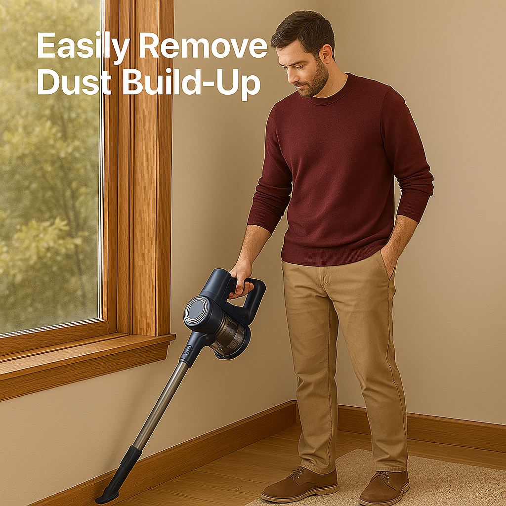 YISORA™ 6-in-1 Corded Stick Vacuum – 600W, 23KPa, Lightweight | Electromax