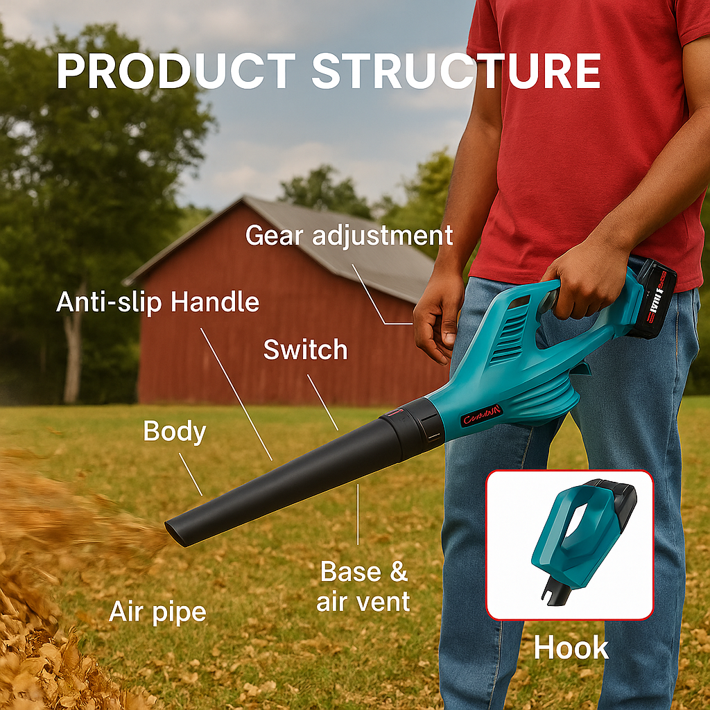 JetForce 5500™ – 5500W Cordless Brushless Air Blower