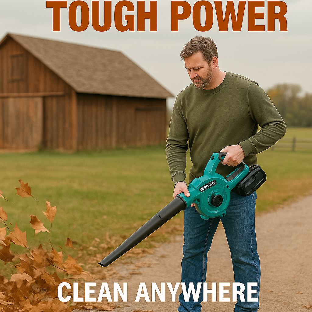 NEWBENY ExtremeClean™ – Electric Blower with 270° Flex Nozzle | Outdoor & Garage Use