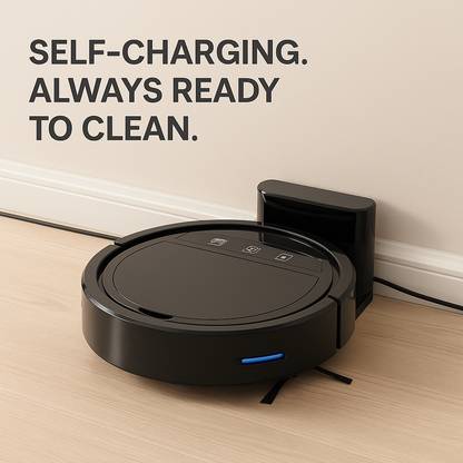 BOAIMORE™ Smart Robot Vacuum – 2500Pa, 3-in-1 Cleaning, Auto Recharge | Electromax