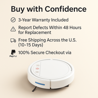 BOAIMORE™ Smart Robot Vacuum – 2500Pa, 3-in-1 Cleaning, Auto Recharge | Electromax