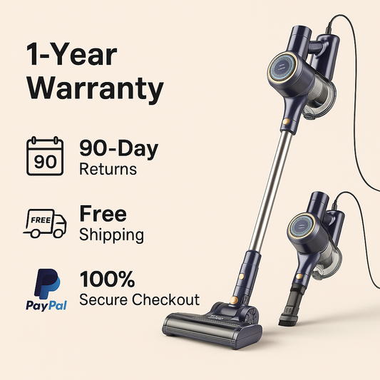 YISORA™ 6-in-1 Corded Stick Vacuum – 600W, 23KPa, Lightweight | Electromax