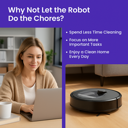 Lefant M330 Pro™ Robot Vacuum & Mop – 5000Pa, LiDAR, WiFi, Pet-Friendly | Electromax