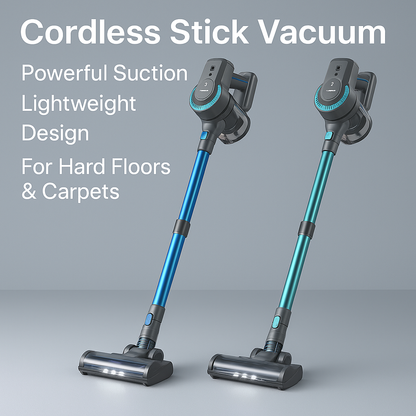 YISORA N300™ Cordless Stick Vacuum – 20KPa, 40 Min, 6-in-1 | Electromax