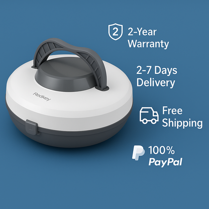 Redkey S100™ Cordless Robotic Pool Vacuum – IPX8, 130 Min, Self-Parking | Electromax