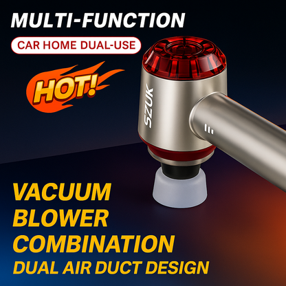 SZUK C012MAX™ 3-in-1 Cordless Vacuum & Blower – 98500Pa for Car, Home & Pets | Electromax