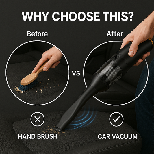 CENRR 98000PA™ Cordless Car Vacuum – Pro  Versions | Powerful Handheld Air Blower + Vacuum for Car & Home