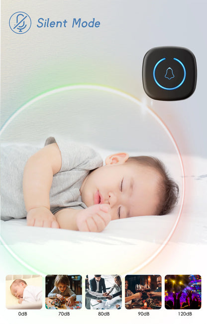 SmartChime™ – Wireless Doorbell with 300M Range & 60 Melodies