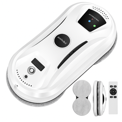 SmartClean WD8™ – Dual Spray Robotic Window Cleaner with Laser Precision & App Control