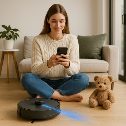 AT800™ 3-in-1 Robot Vacuum & Mop – 5000Pa, 60-Day Self-Empty, LiDAR, WiFi | Electromax